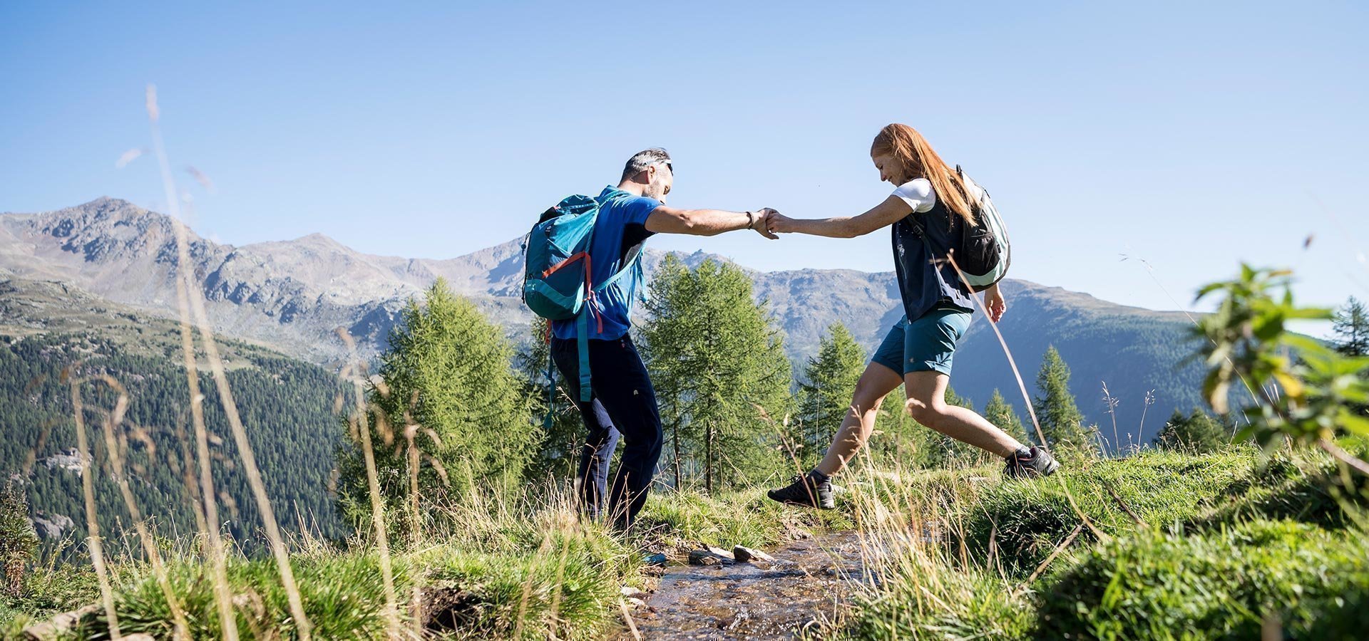 Aktivcamping in Südtirol Im Sommer in Vals Jochtal