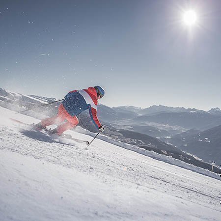 Camping direkt an der Skipiste und Wanderwege für jeden Anspruch in Südtirol