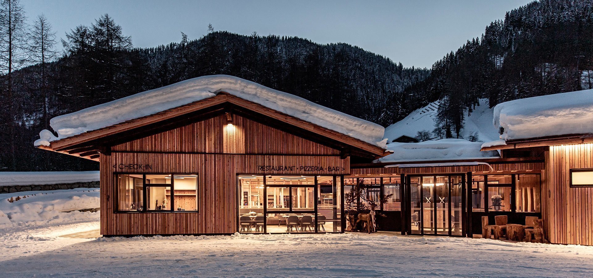 Camping direkt an der Skipiste in Südtirol